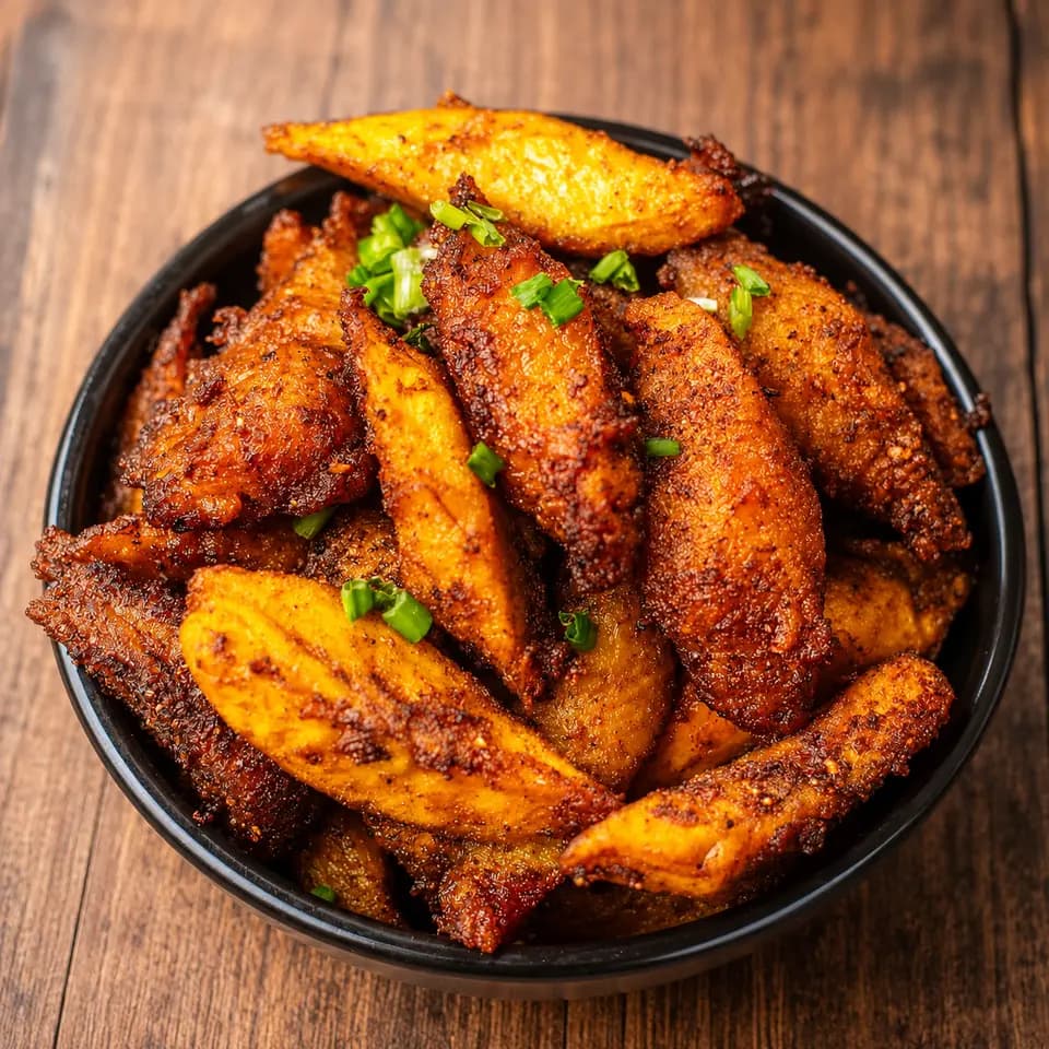 Stekt plantain
